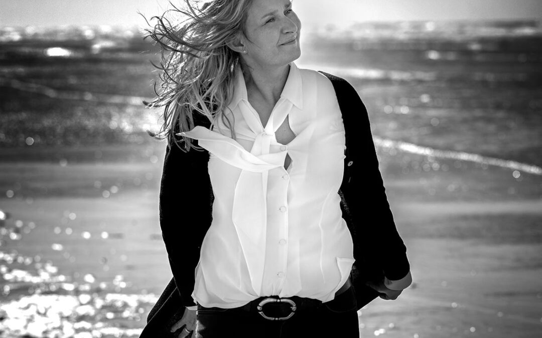 Lebendiges Portrait Shooting am Strand von Sankt Peter Ording